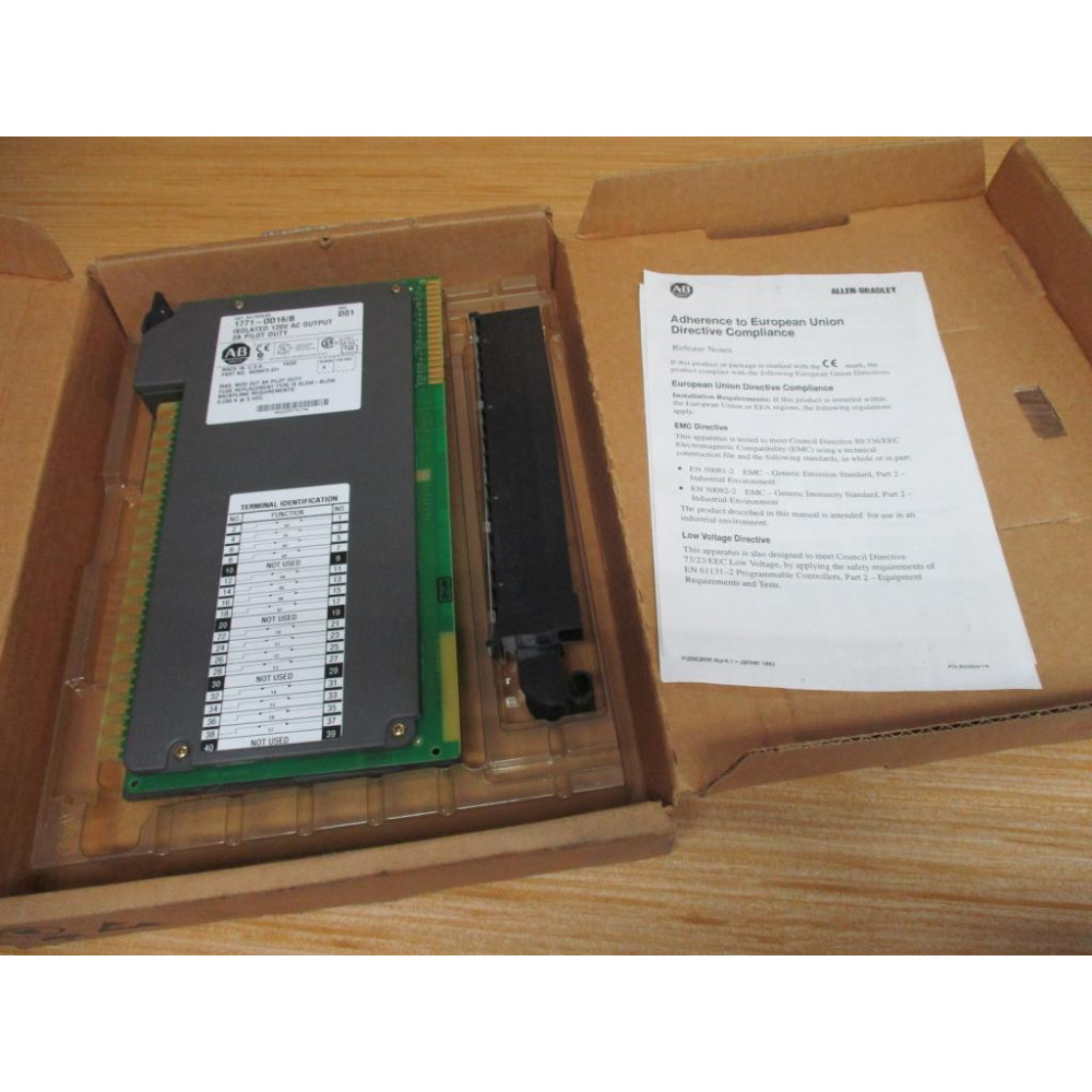 Allen Bradley 1771-OD16 Module 1771-0D16 Ser.B, Rev. D01, 96206672 Allen Bradley 1771-OD16 Module 1771-0D16 Ser.B, Rev. D01, 96206672