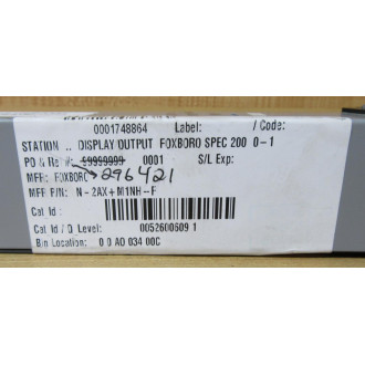 Foxboro N-2AX M1NH-F Display Station N2AXM1NHF - New No Box