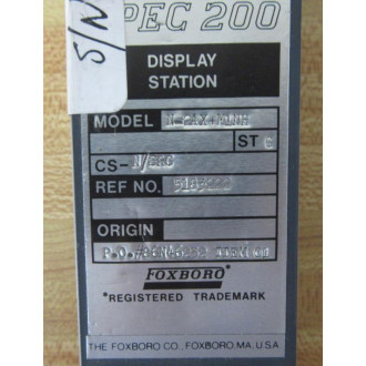 Foxboro N-2AX M1NH-F Display Station N2AXM1NHF - New No Box