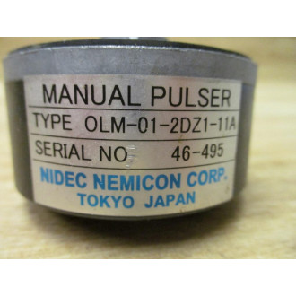 Nidec Nemicon OLM-01-2DZ1-11A Manual Pulser OLM012DZ111A - New No Box