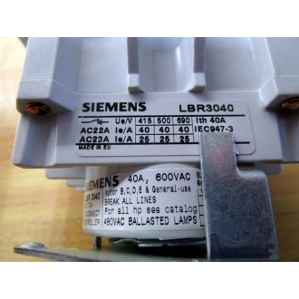 Siemens LBR3040 Rotary Switch - New No Box