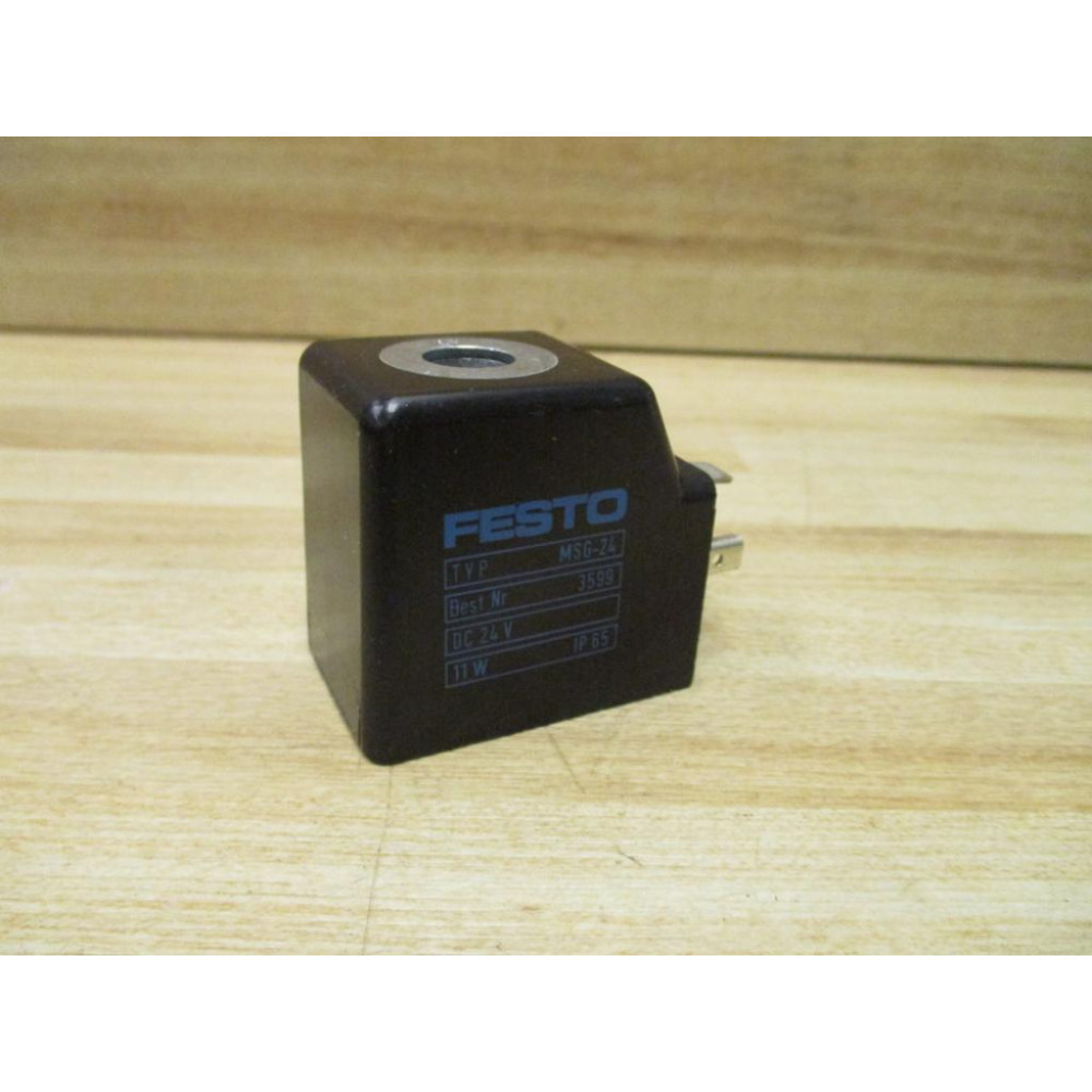 Festo MSG-24 Coil And Connector 3599 Coil Only - New No Box