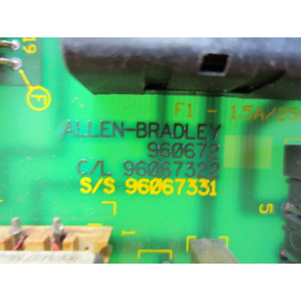 Allen Bradley 960672 1771 Power Supply Bd 960672-91 - Used