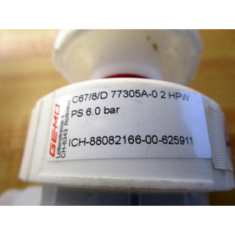 GEMU ICH-88082166-00-625911 Diaphragm Valve C678D 77305A-0 2 HPW - New No Box