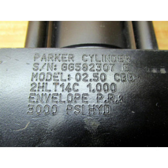 Parker 02.50 CBB-2HLT14C 1.000 Cylinder 0250CBB2HLT14C1000 - New No Box