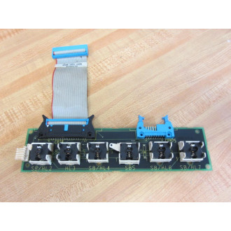 Fanuc A20B-1007-0850 Operator Panel IO PCB A20B-1007-085003B wCrack - Used