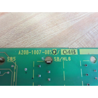 Fanuc A20B-1007-0850 Operator Panel IO PCB A20B-1007-085004B - Used