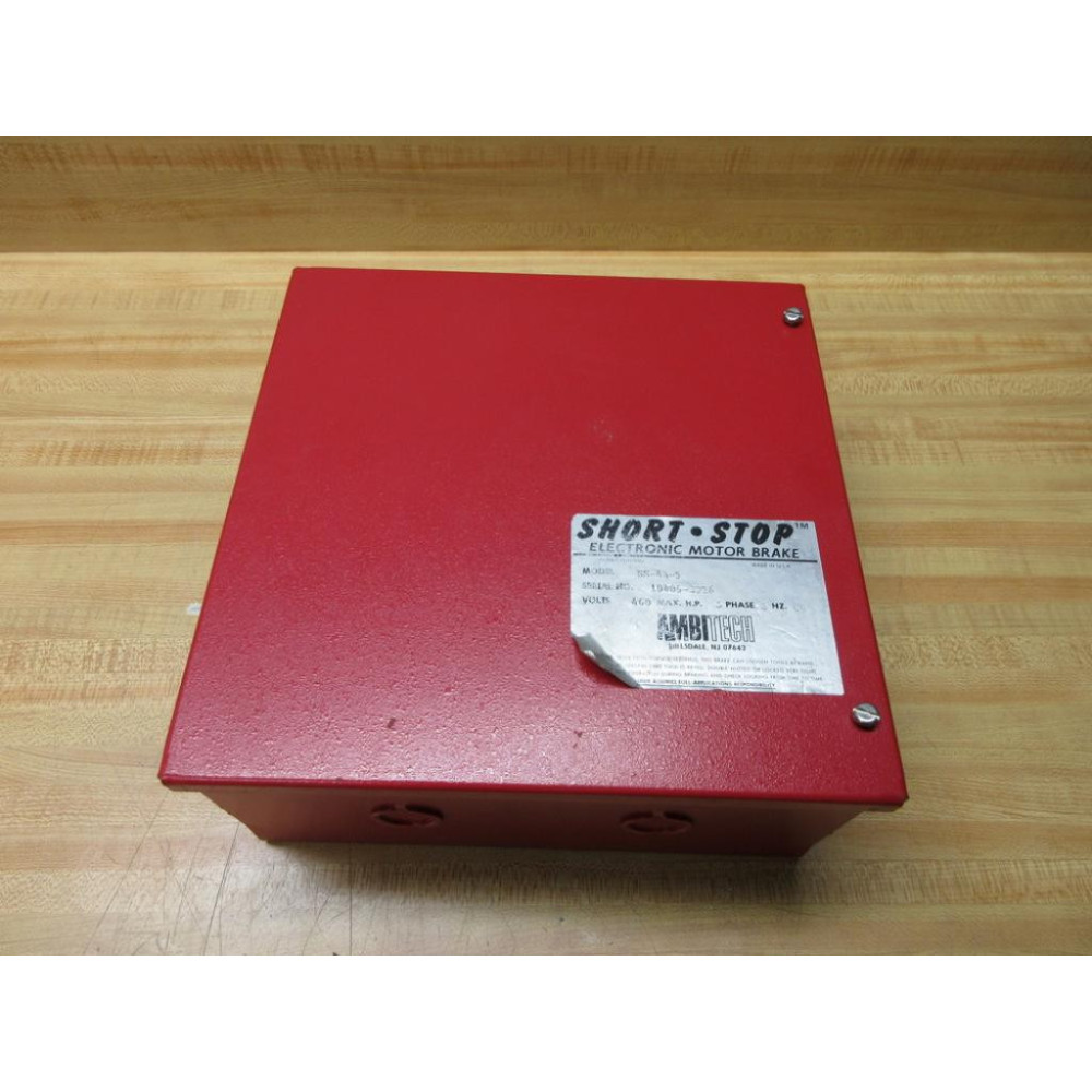 Ambitech SS-4A-5 Short-Stop Electronic Motor Brake Enclosure Only - New No Box Ambitech SS-4A-5 Short-Stop Electronic Motor Brake Enclosure Only - New No Box