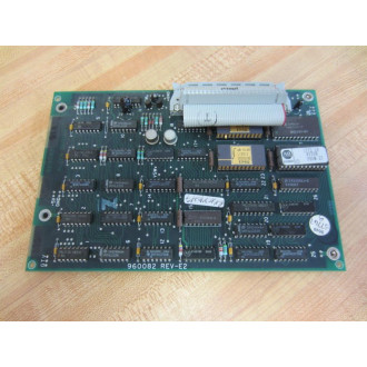 Allen Bradley 960082 Circuit Board 960082-01 Rev.E2 wRibbon Cable - Used