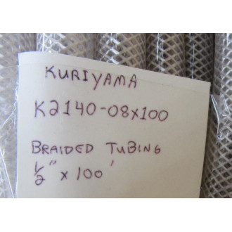 Kuriyama K2140-08X100 Braided Tubing K214008X100 - New No Box