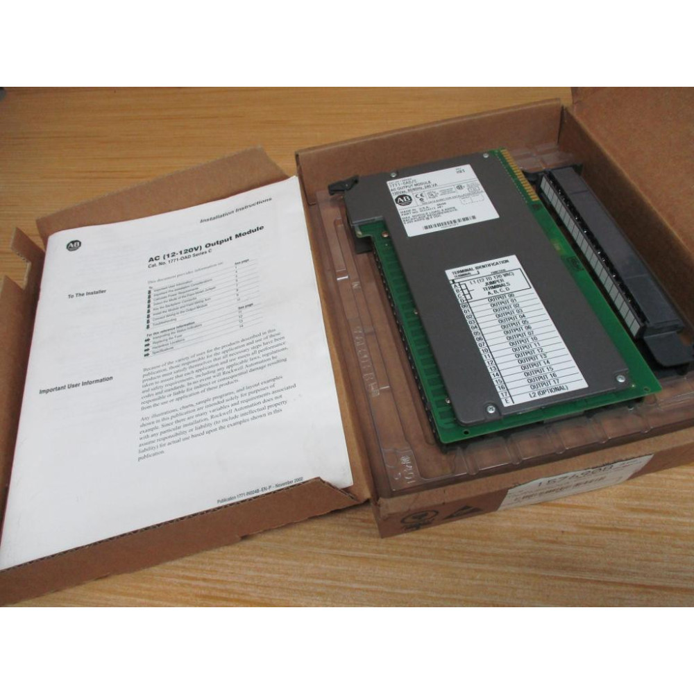 Allen Bradley 1771-OAD Module 1771OAD Ser.C,Rev.H03,96234273 Allen Bradley 1771-OAD Module 1771OAD Ser.C,Rev.H03,96234273