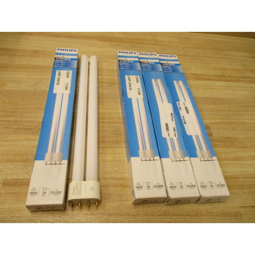 Philips PL-L 4P 24W835 Fluorescent Bulb 35933-1 (Pack of 4)