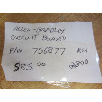Allen Bradley 756877 Power Board BI-4 - Used