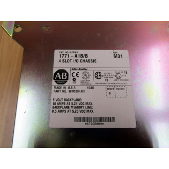 Allen Bradley 1771-A1BB IO Chassis 1771A1B Ser.B - New No Box
