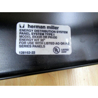 Herman Miller EK430 Energy Dist. Panel System PK430 - New No Box