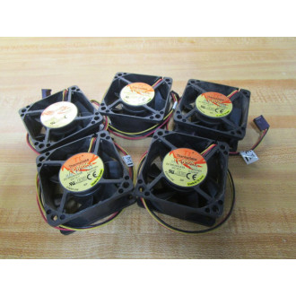 Thermaltake TT-6025A Fan TT6025A (Pack of 5) - New No Box
