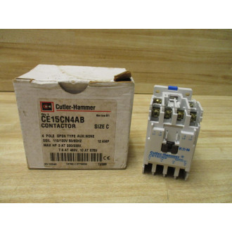 Cutler HammerEaton CE15CN4AB Contactor
