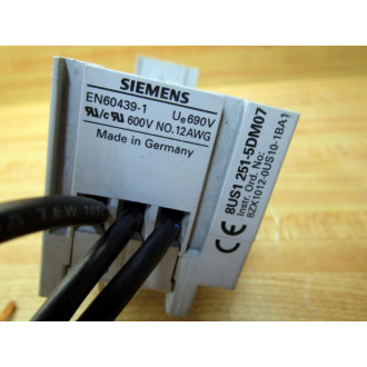 Siemens 8US1 251-5DM07 Busbar Adapter Shoe 8US12515DM07 - New No Box