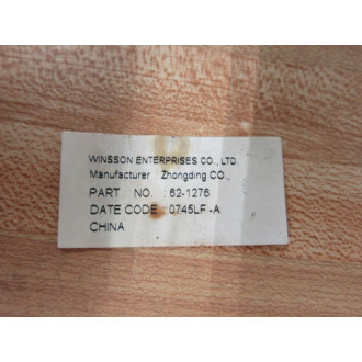 Winsson 62-1276 Zhongding Transformer 621276 - New No Box