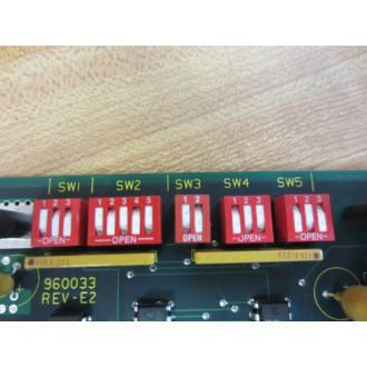 Allen Bradley 960033 Circuit Board Rev.E2 - Used