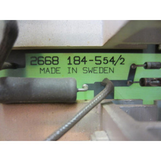 Asea 2668-184-554 PS+Servo Drive Insert S2 YTEA2508 YT212001AE2 2668184-5542 - Used
