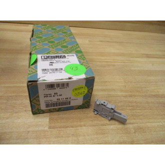 Phoenix Contact PP-H 41-M Terminal Plug 3211965 (Pack of 43)