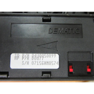 Siemens Dematic 0430050099 Flow Controller - New No Box