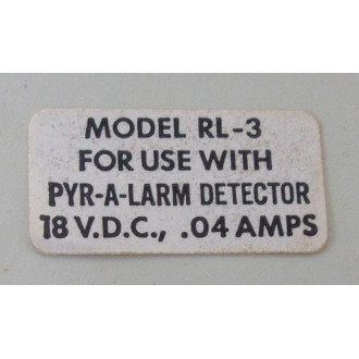 Pyrotronics RL-3 Remote Alarm Lamp RL3 - New No Box