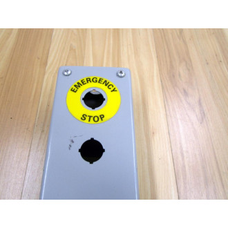 Hoffman E8PBG Emergency Stop Enclosure - New No Box