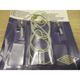 Visolux-Elektronik ML 2 Miniature Light Barrier Sensor ML2 (Pack of 2)