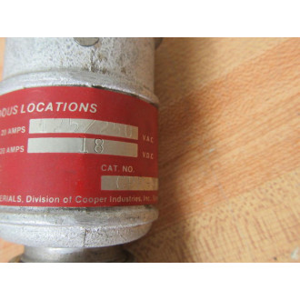 Crouse & Hinds CPP-416 Hazardous Location Plug CPP416 - New No Box