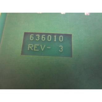 Allen Bradley 636010 1771  IO 4-Slot  BackPlane - Used