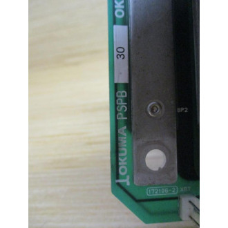 Okuma E4809-719-008-A Circuit Board PSPB 4 Capacitors - Used