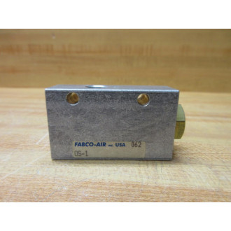 Fabco-Air OS-1 One Shot Valve 0S-1 - New No Box