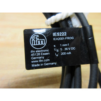 IFM Efector IEA2001-FROGIE5222 Inductive Sensor IEA2001-FROG - New No Box