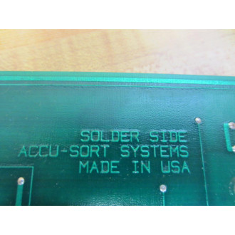 Accu-Sort D-18050 Circuit Board wDisplay D18050 70AA - Used