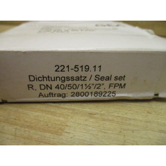 GEA Tuchenhagen 221-519.11 Seal Kit 22151911