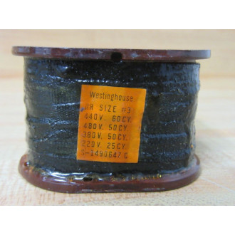Westinghouse S-1490647 C Coil S1490647C 480V 50CY - New No Box