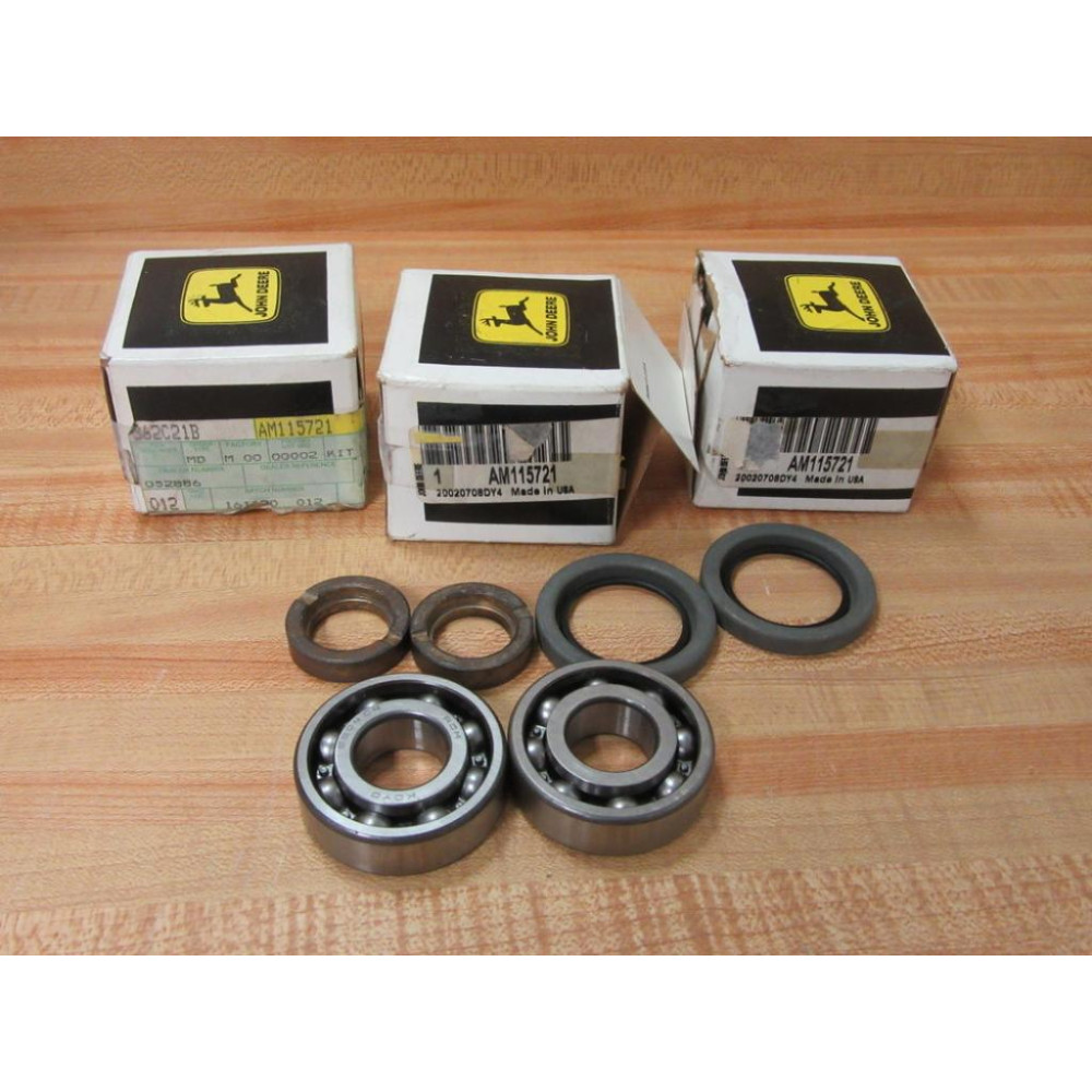 John Deere AM115721 Blade Bearing Spindle Kit (Pack of 3)