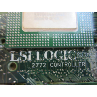 LSI Logic P348-0043833 2772 Controller P3480043833 wMemory Card - Used