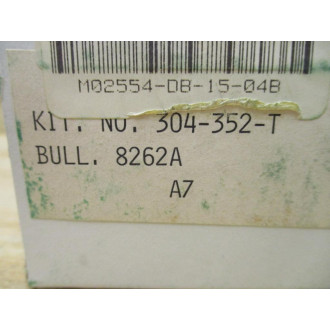 AscoRed Hat 304-352-T Valve Repair Kit 304352T