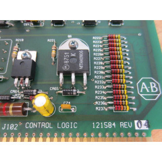 Allen Bradley 121584 Control Logic Board 121583 - Used