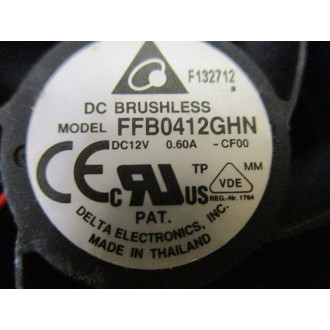 Delta Electronics FFB0412GHN-CF00 DC Brushless Fan FFB0412GHN (Pack of 3) - New No Box