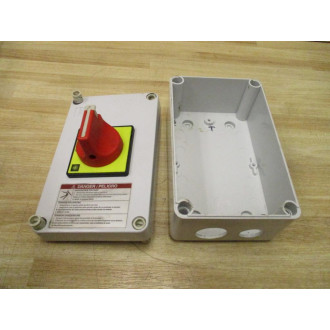 Telemecanique VC1-GU Control Station V Switch VC1GU Chipped Mounting - Used