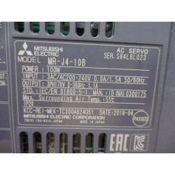 Mitsubishi MR-J4-10B AC Servo Drive MRJ410B - Used