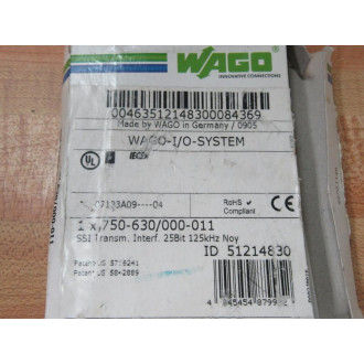 Wago 750-454 Analog Input Module 750454