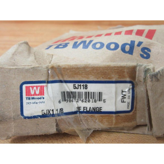 TB Wood's 5J118 SF Flange Coupling WKW 5JX1 18 (Pack of 2)