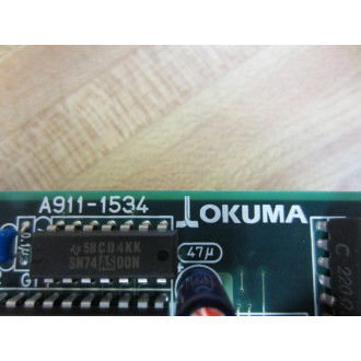 Okuma E4809-045-110-D Opus 5000II SPC1 Board A911-1534 - Used