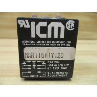 ICM MAR115A1Y120 Time Delay Relay - New No Box