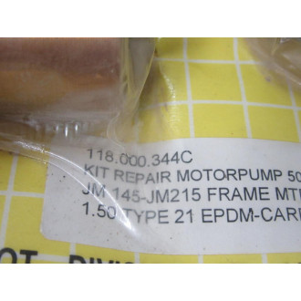 Scot 118.000.344C Ardox Motor Pump Repair Kit 118000344C